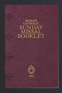 Roman Catholic Sunday Missal Booklet - 1962, Tridentine Rite