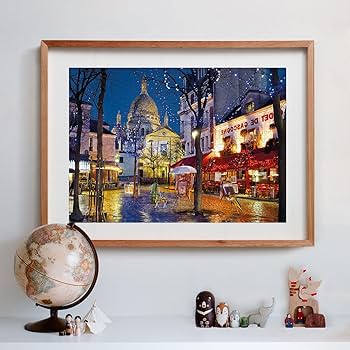 小物 montmartre newyork Nostalgic Emotions Amazon.com: Clementoni 31709 Jigsaw Collection Montmartre
