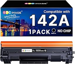 GPC Image 142A Toner Cartridge Compatible with HP 142A 142X W1420A W1420X Toner for Laserjet MFP M110 M110w M110we M140 M140w M140we M139 MFP139we (Black, 1-Pack, No Chip)
