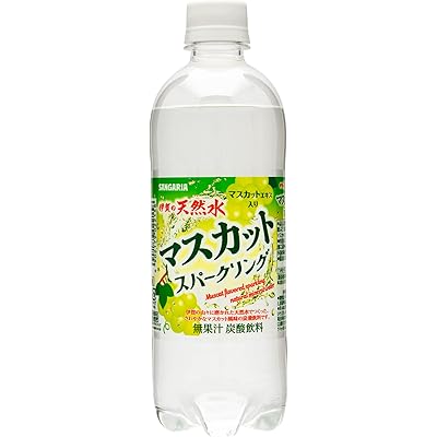 サンガリア 伊賀の天然水マスカットスパークリング 500ml×24本