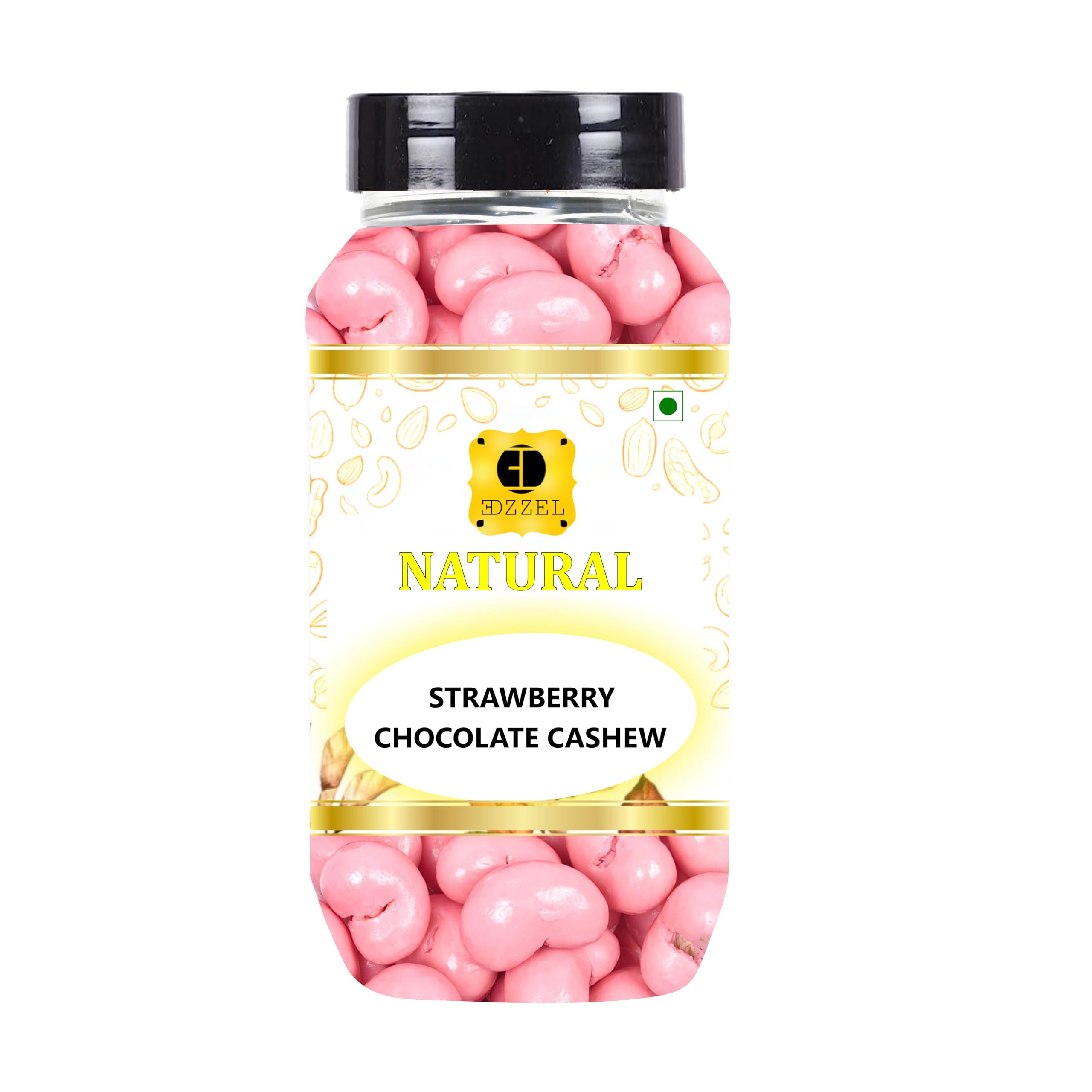 Natural Strawberry Chocolate Cashew 150 GM - EDZZEL