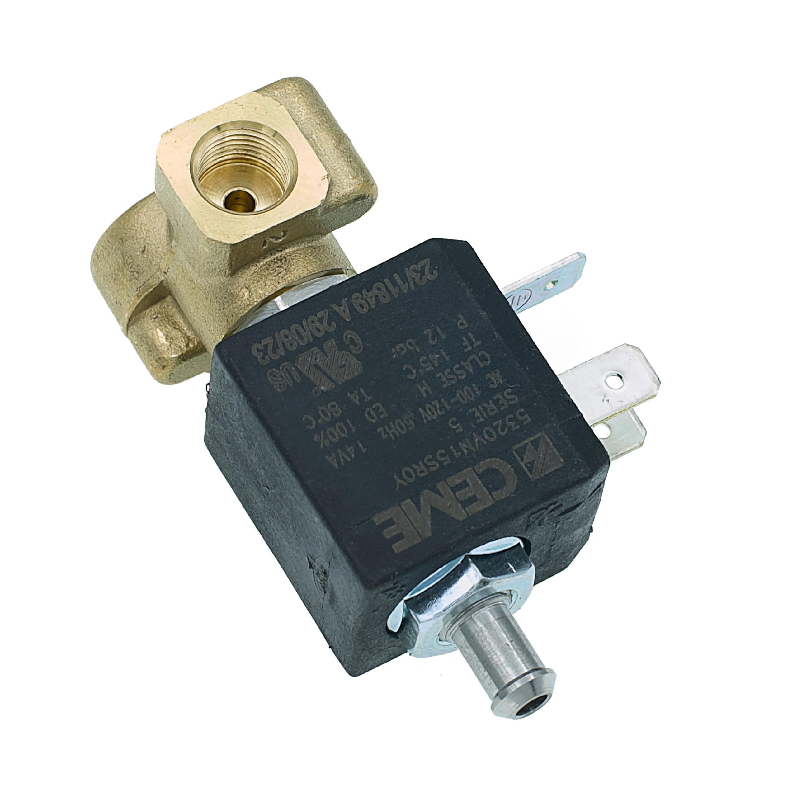 Amazon.com: MacMaxe 120V Three-Way Solenoid Valve – Model 5320, 1