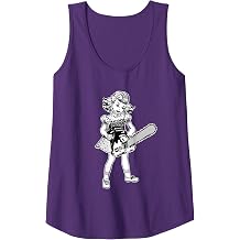 Chainsaw Girl Punk Goth Horror Fan Tank Top