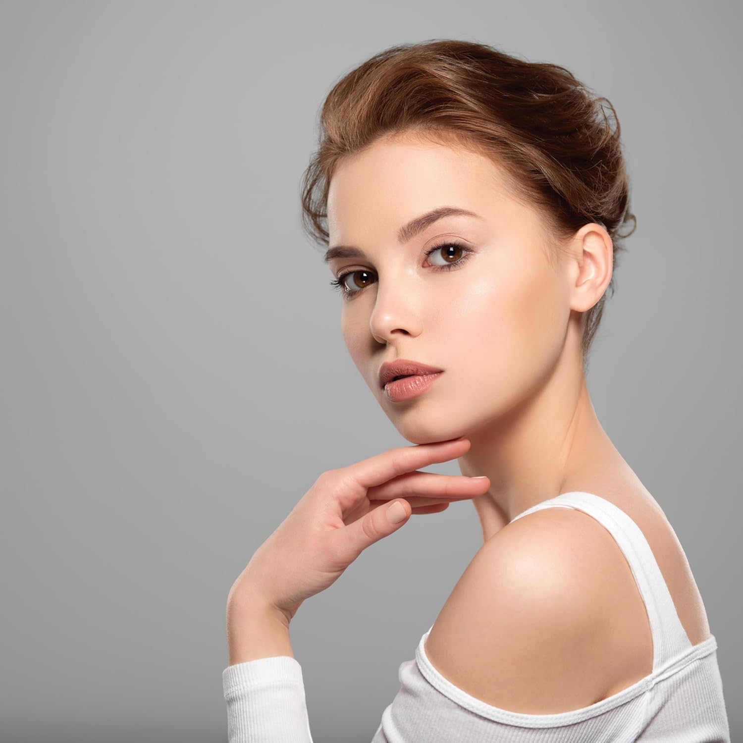 Denny Mfg - Seamless Paper Backdrop for Photoshoot with Free Gaffer Tape – Oyster Grey Photography Paper Roll Background with Matte Finish for Studio, Video & Content Creation – (53 in x 36 ft)