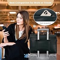 Vista 19 de Bolsa de laptop para mujer, linda funda para la universidad o el trabajo