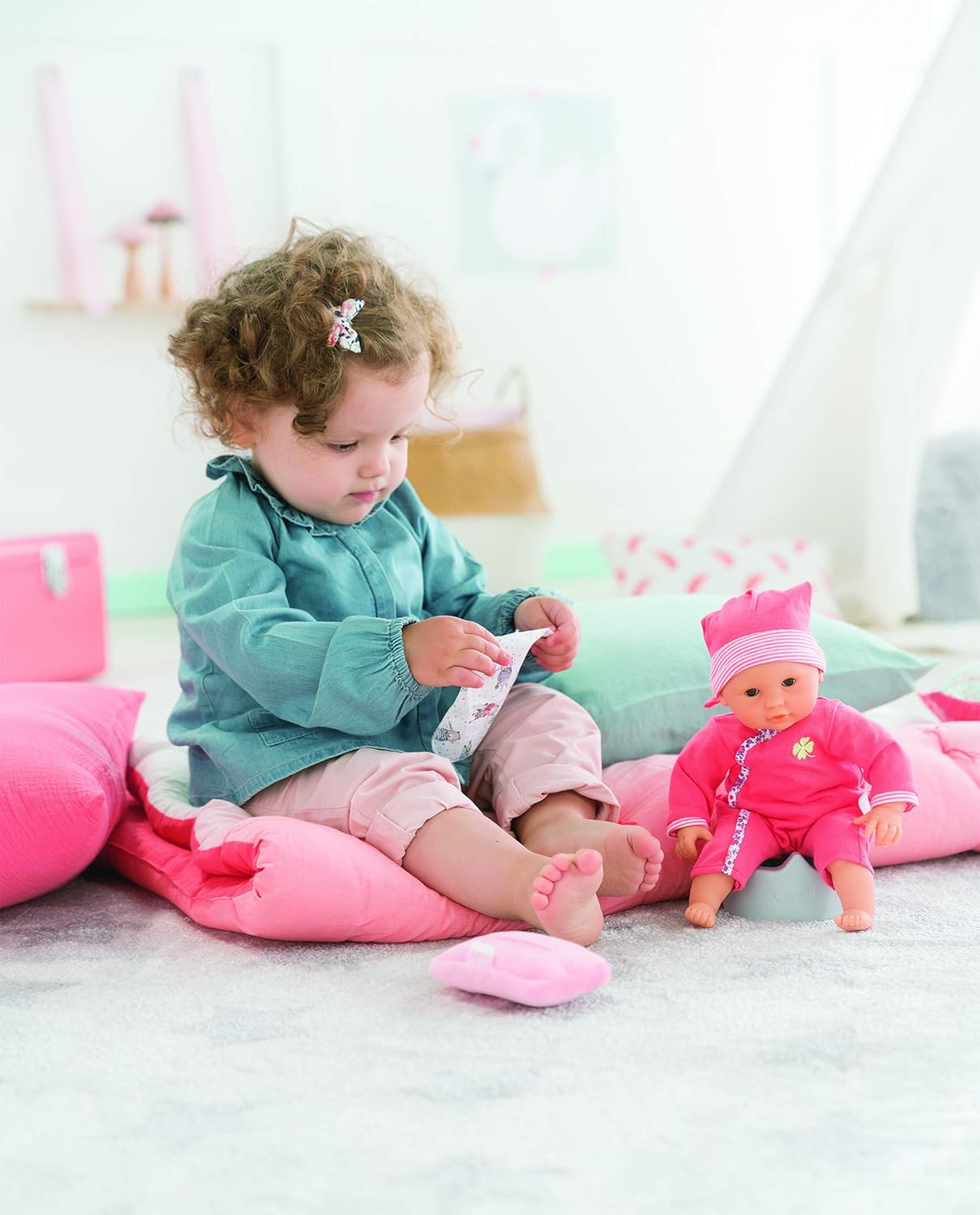 Corolle Bebe Calin Myrtille 12 Inch 30cm Baby Doll Amazon Co Uk Toys Games