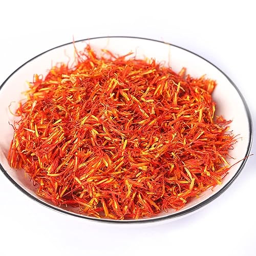 Miniatura 1 de Cartamus de cártamo flor roja flores Carthami cártamo de cártamo Xin Jiang cártamo pétalos de cártamo - pétalos sueltos secos de Carthamus