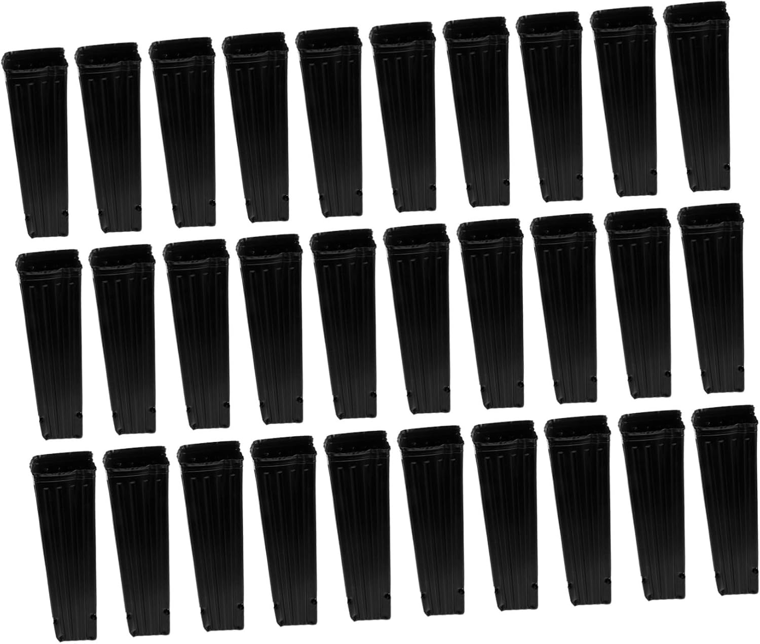 Hemoton 50pcs Planting Bags Breathable Nursery Grow Pouches for Healthy Roots for Vegetables and Fruit Trees Thickened Design