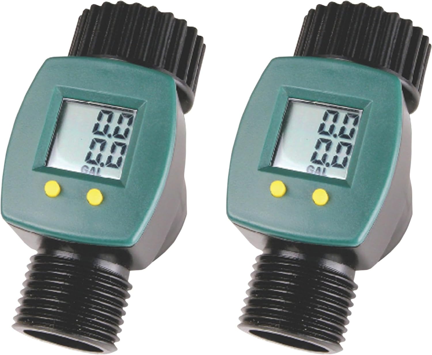 2 Pack - P3 P0550 Water Meter | Measure Watering Use in Gallons or Liters |Fits Standard Garden Hose
