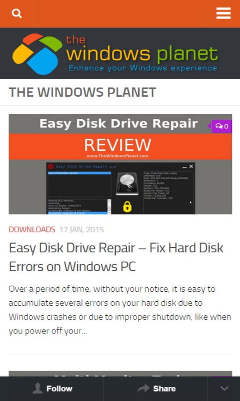 The Windows Planet - App on the Amazon Appstore