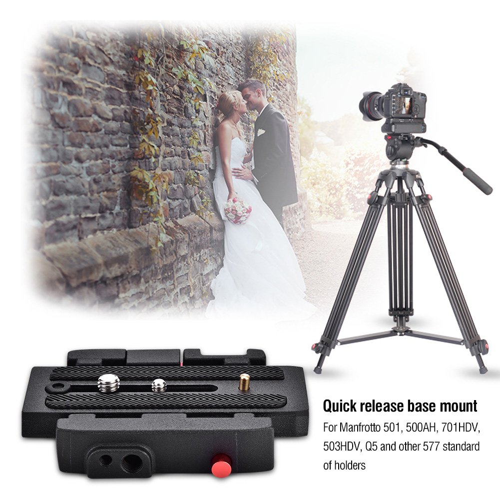 EBTOOLS Piastra Quick Release-Piastra Sgancio Rapido Plate Quick Release Morsetto Adattatore