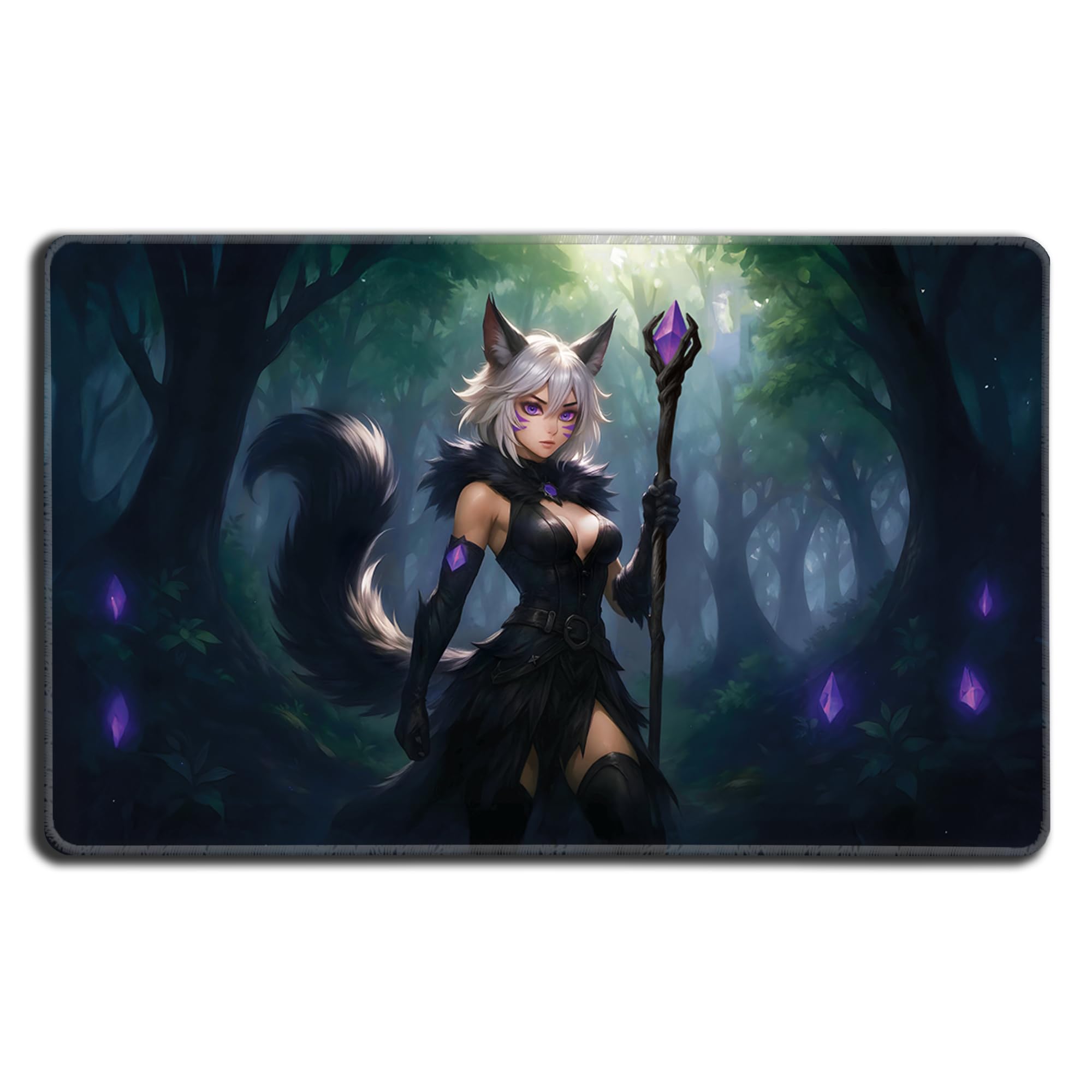 Digital Sorcery Studio TCG Playmat for MTG, Magic: The Gathering, Final Fantasy, One Piece & Commander  Custom Card Game Mat for Playing Cards, Decks & Sleeves
