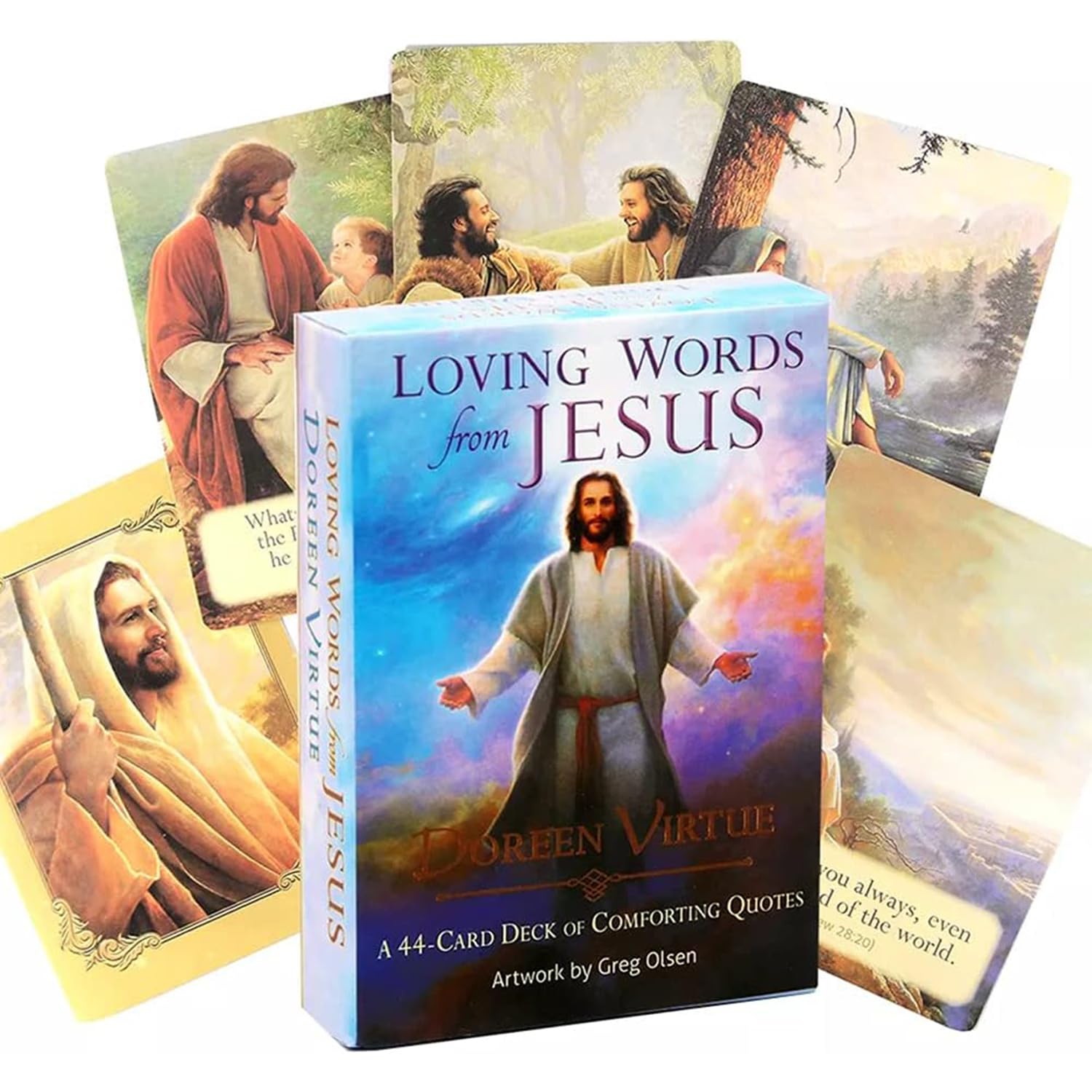 Loving Words from Jesus 英語版オラクルカード Amazon.co.jp: Loving Words from Jesus' Oracle Cards, Loving