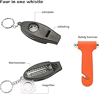 Vista 2 de AUTODECO Kit de emergencia en carretera para automóvil: Premium, con cables de puente, correa de remolque, etc