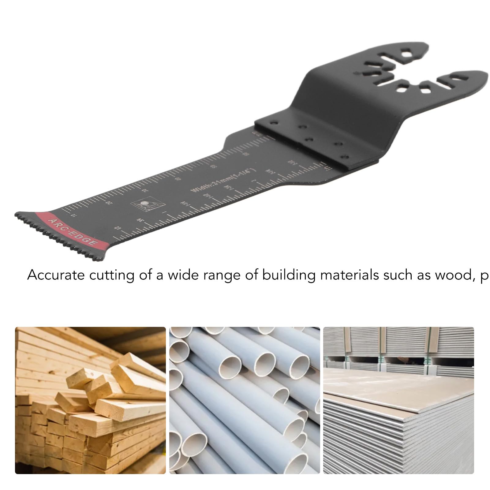 Lot De 10 Scies Oscillantes Universelles En Acier Pour Couper Le