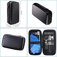 Vista 8 de SKYNEO - Kit de limpieza para saxofón, kit de limpieza para clarinete con kit de mantenimiento, grasa de corcho, hisopo, correa, paño de limpieza