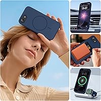 Vista 932 de Miracase Funda diseñada para iPhone 13 Pro Max con protector de pantalla, [forro de microfibra suave antiarañazos], funda protectora de silicona