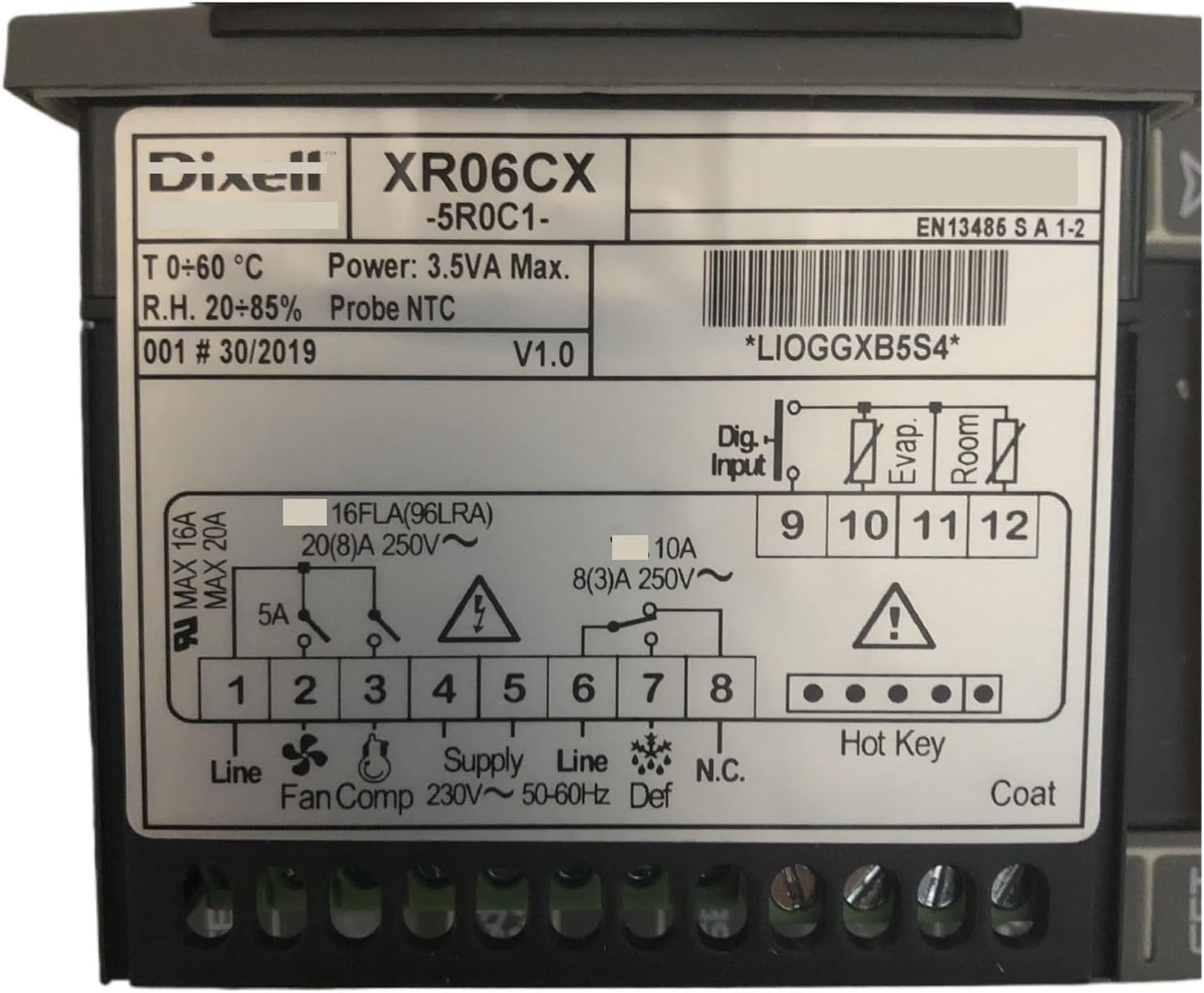 1pc Temperature Controller XR06CX-5R0C1
