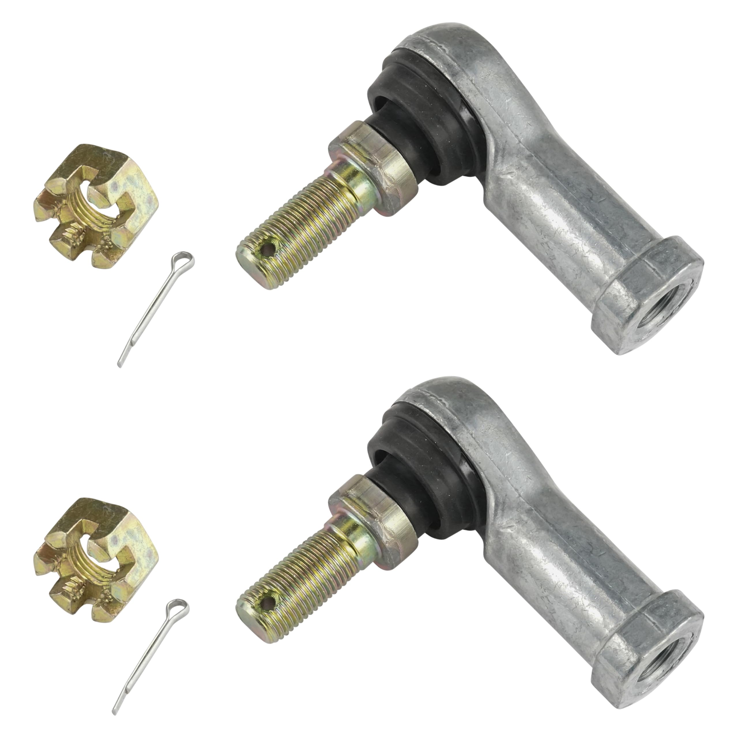 Caltric Tie Rod End Kit Compatible with Honda 250 Trx250Ex Trx-250Ex Sportrax 2001 2002 2003 2004 2005 2006 2007 2008