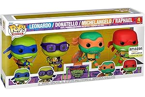 Pop! Movies: Teenage Mutant Ninja Turtles: Mutant Mayhem - Ninja Turtles 4-Pack...