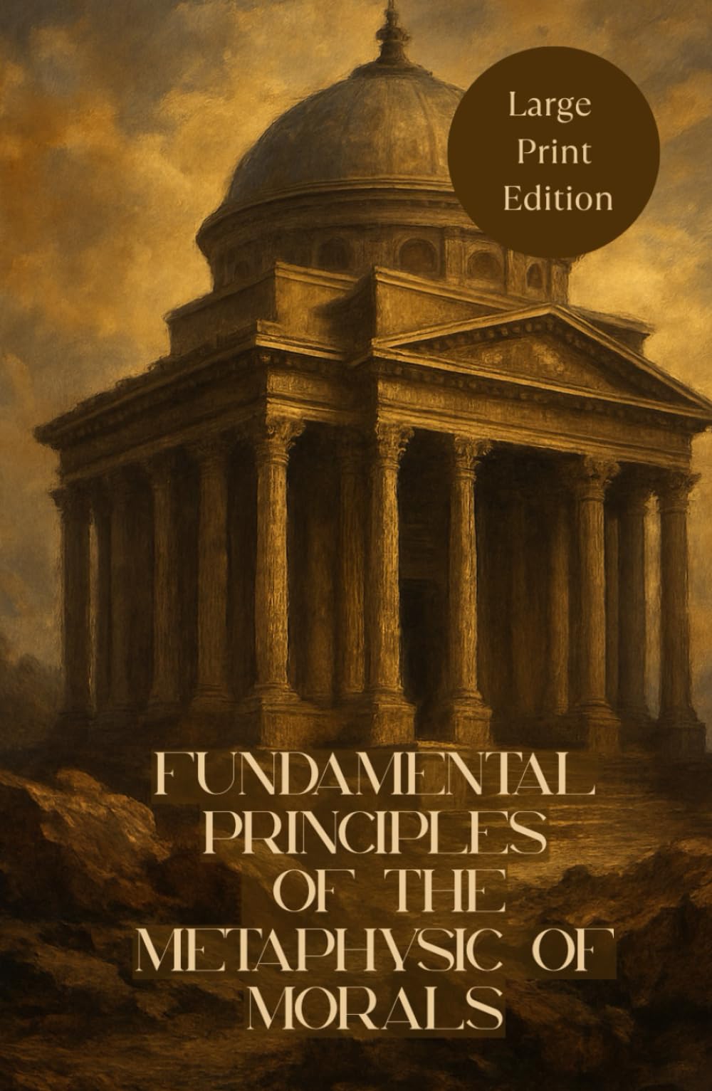 FUNDAMENTAL PRINCIPLES OF THE METAPHYSIC OF MORALS (Large Print Edition): A Foundational Work on Moral Philosophy, Duty, and the Ethics of Reason