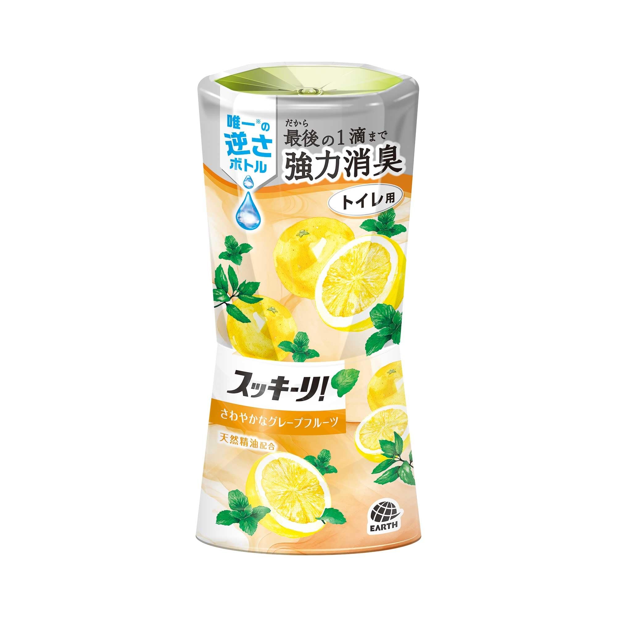 トイレのスッキーリ! Sukki-ri! 消臭芳香剤 ミントグレープフルーツの香…