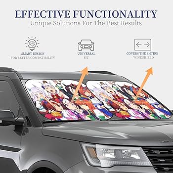 Amazon | ウマ娘 プリティーダービー (8) 車用サンシェード サン