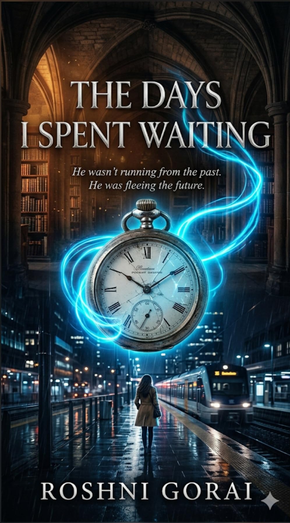 The Days I Spent Waiting: A Time-Travel Romance Thriller (English Edition)
