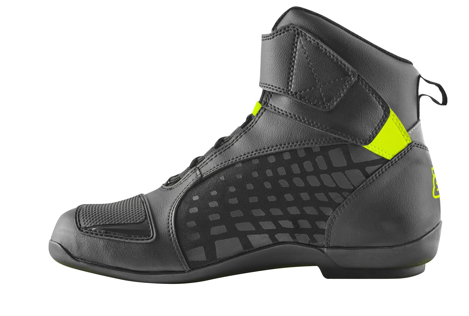 Bogotto GPX Buty motocyklowe, czarny/żółty odblaskowy, 37