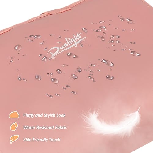 Miniatura 5 de Cubos de embalaje colgantes, bolsas de ropa para viajes y almacenamiento, bolsas de ropa de viaje para hombres y mujeres con 5 bolsillos de color