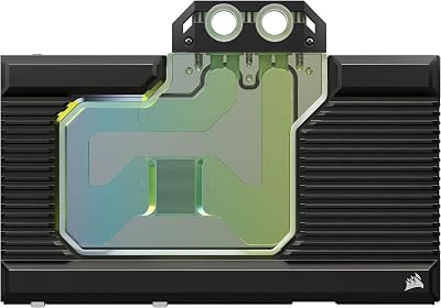 CORSAIR Hydro X Series iCUE LINK XG7 RGB 4080 SUPRIM/TRIO GPU Water Block – Per Schede MSI GeForce RTX 4080 GAMING SUPRIM/TRIO – Nero