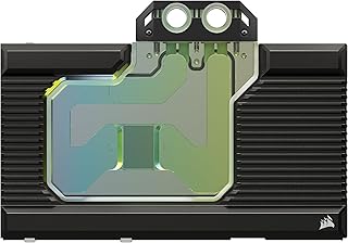 CORSAIR Hydro X Series iCUE Link XG7 RGB 4090 SUPRIM/Gaming Trio Bloque de Agua para GPU – para Tarjetas MSI GeForce RTX 4090 Gaming SUPRIM/Gaming Trio – Negro