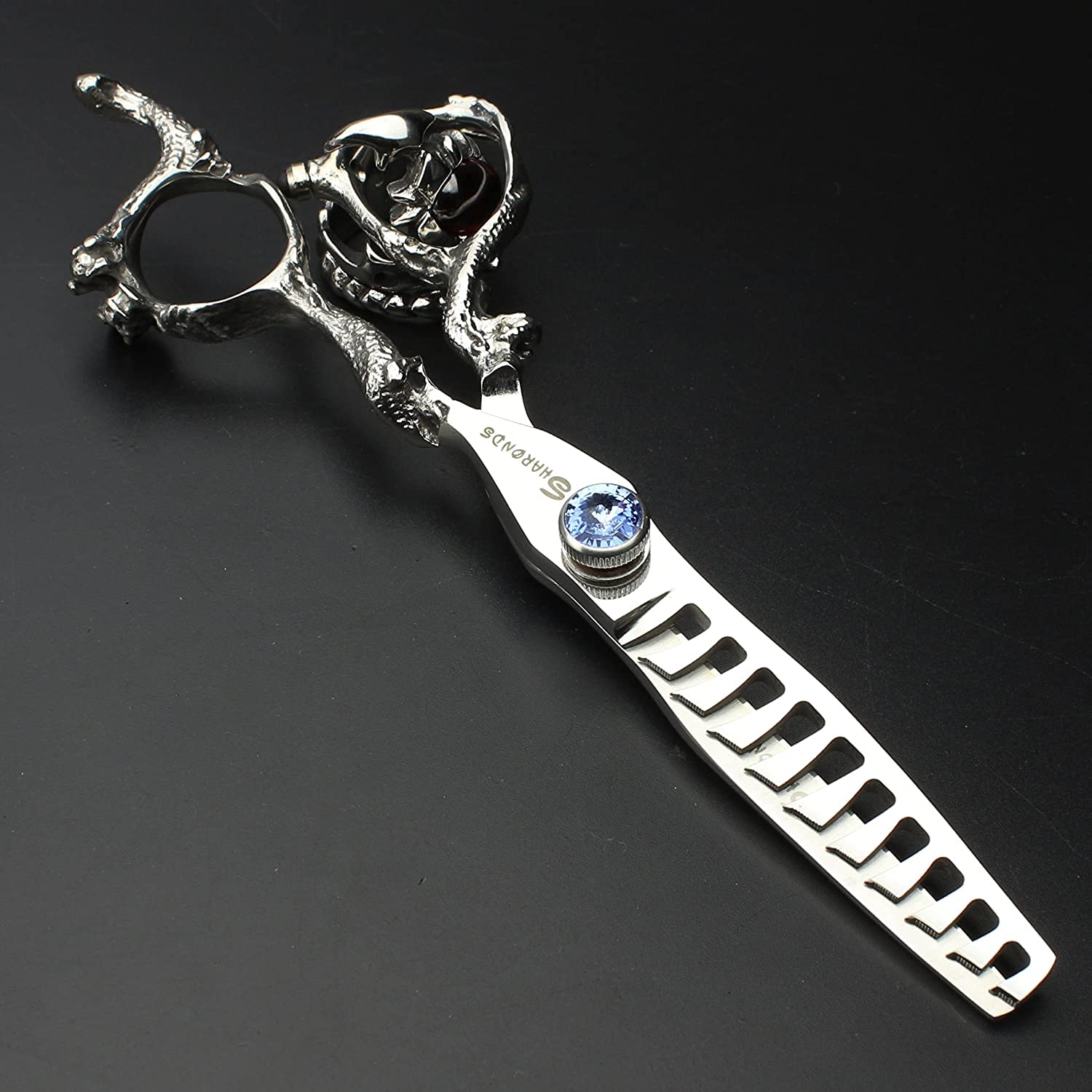 Lot de ciseaux de coupe professionnels de 15,2 cm en acier inoxydable pour coupe de cheveux, idéal pour homme et femme