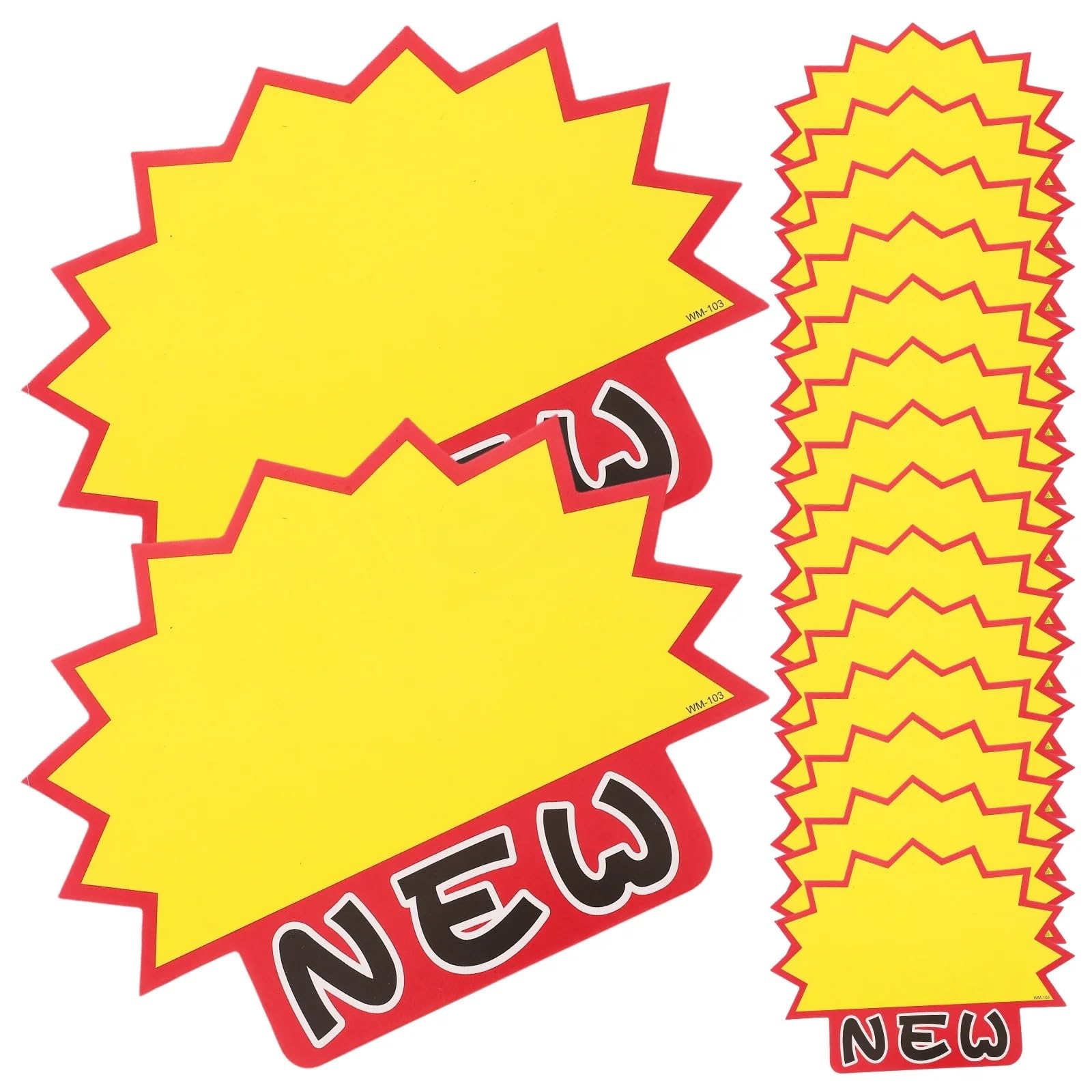 Preisschilder, für den Einzelhandel, Dekoration, stabile Papieretiketten, Ladenschilder, Beschriftungsaufkleber, Garage, Hof, Verkauf, 200 Stück