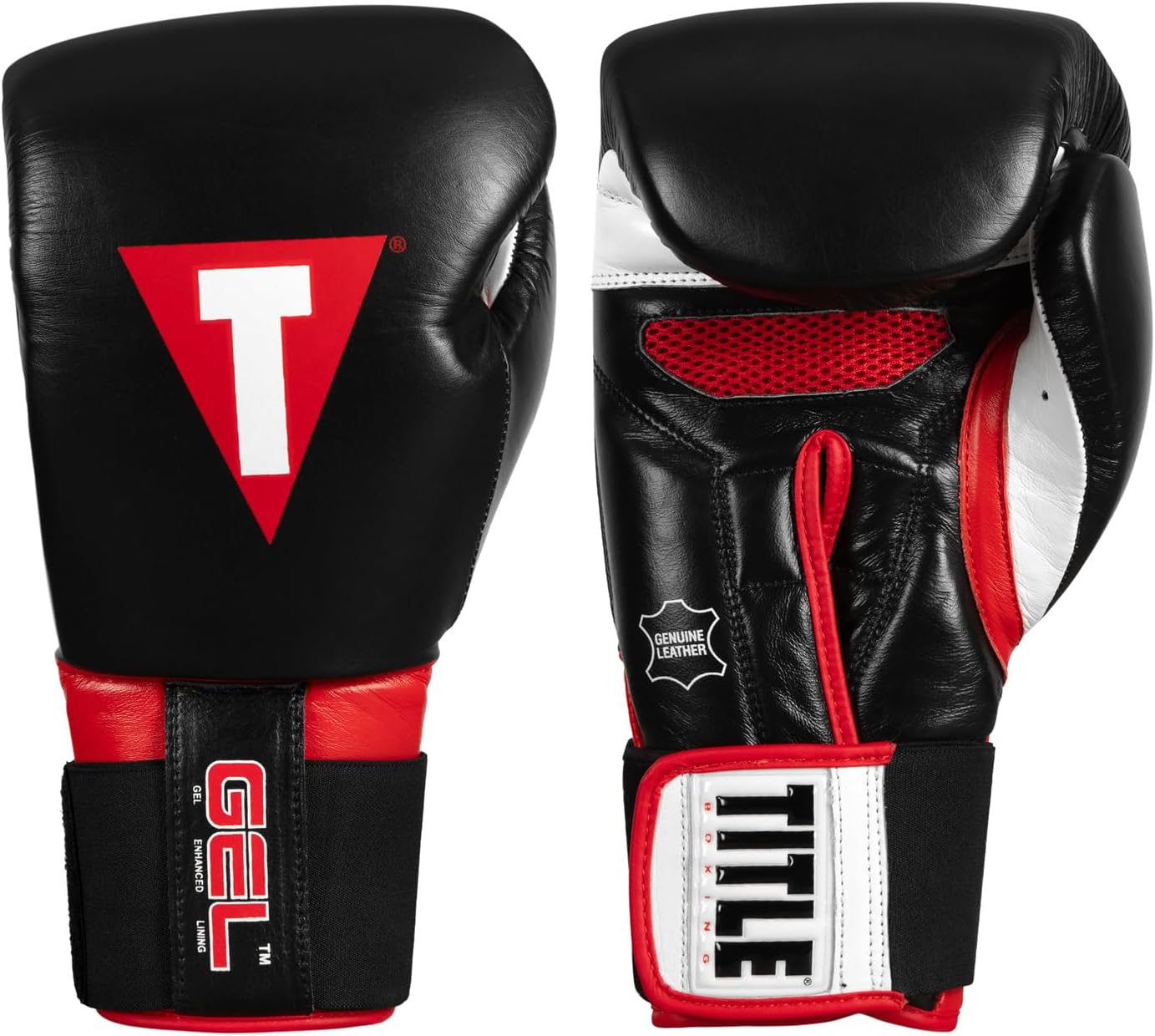 Title Boxing Gel Generation Leather Bag Boxing Gloves