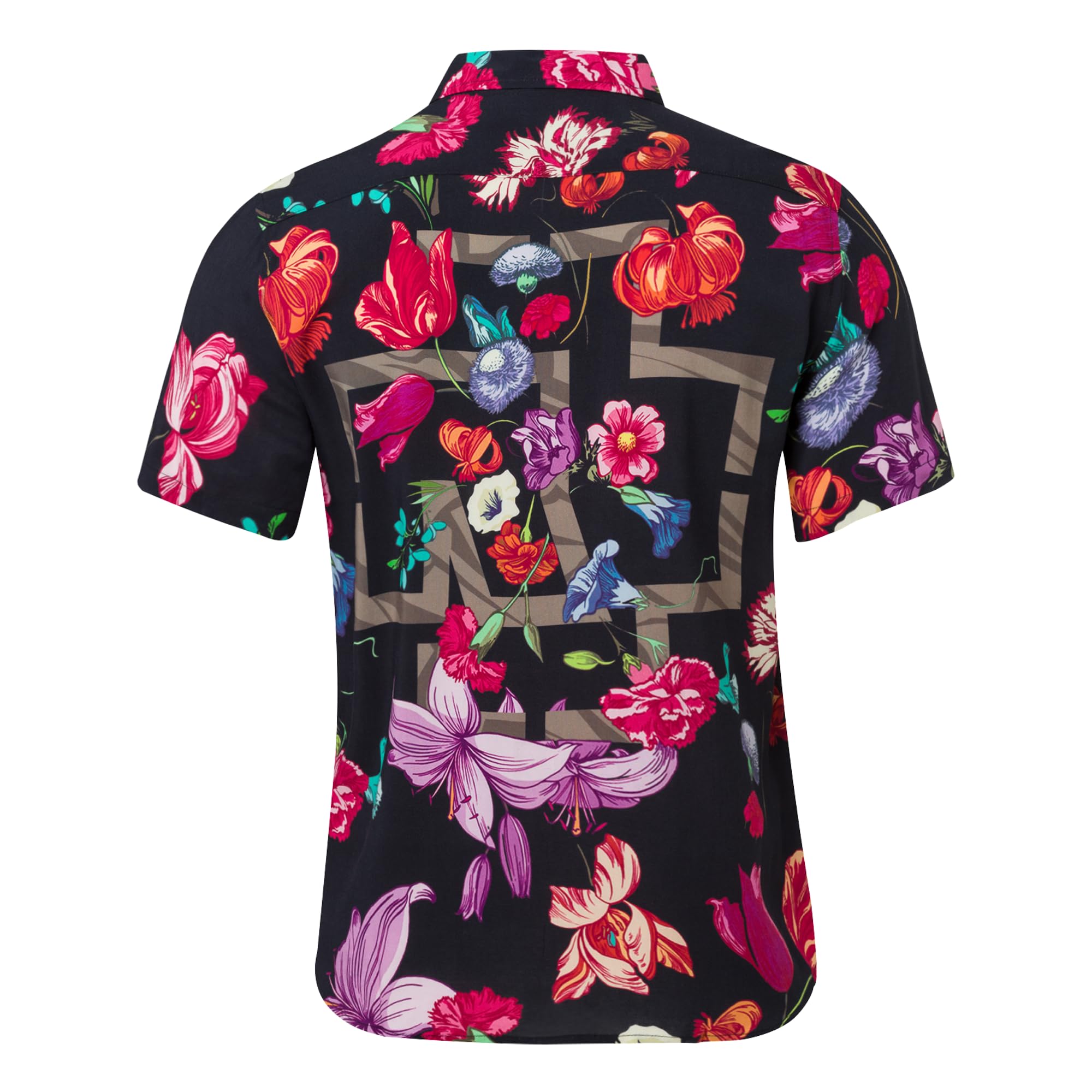 Rammstein Chemise hawaïenne florale, produit officiel du groupe