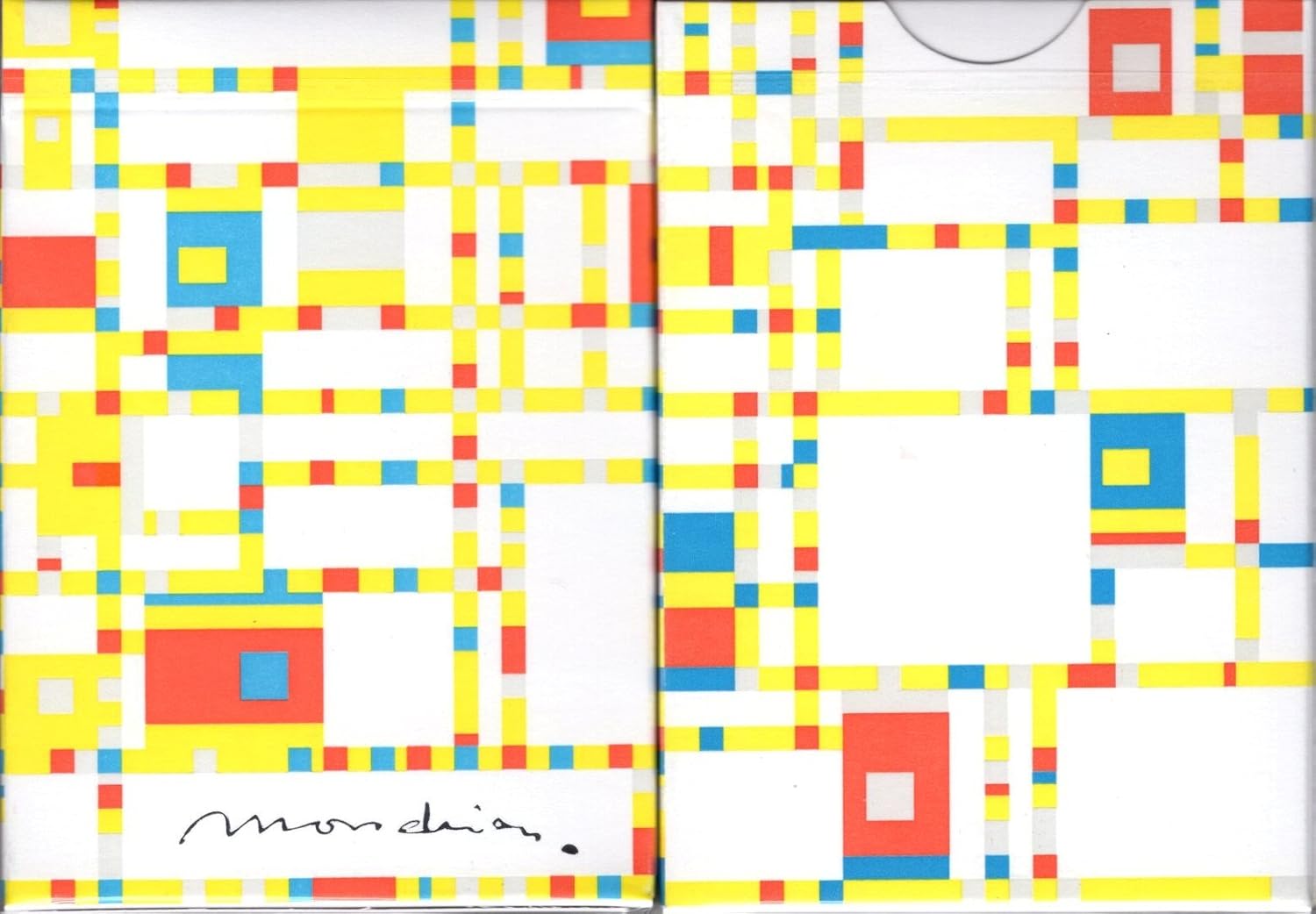 Mondrian Broadway Playing Cards Poker Size Deck USPCC Custom Limited Edition