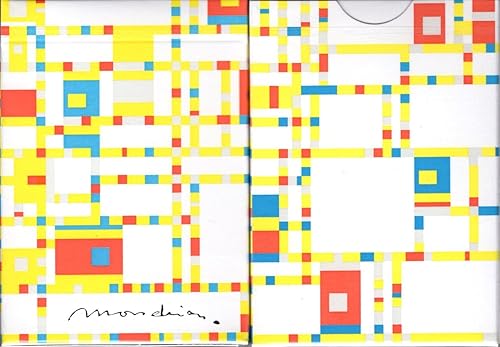 Mondrian Broadway que juega la edición limitada de encargo de la cubierta USPCC del tamaño del póker de las cartas