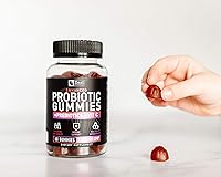 Vista 8 de Probiotic Gummies for Adults and Kids (60 Count 5 Billion CFU) w/Organic Berry Antioxidants & Vitamin C for Immune Support and Digestion gummy