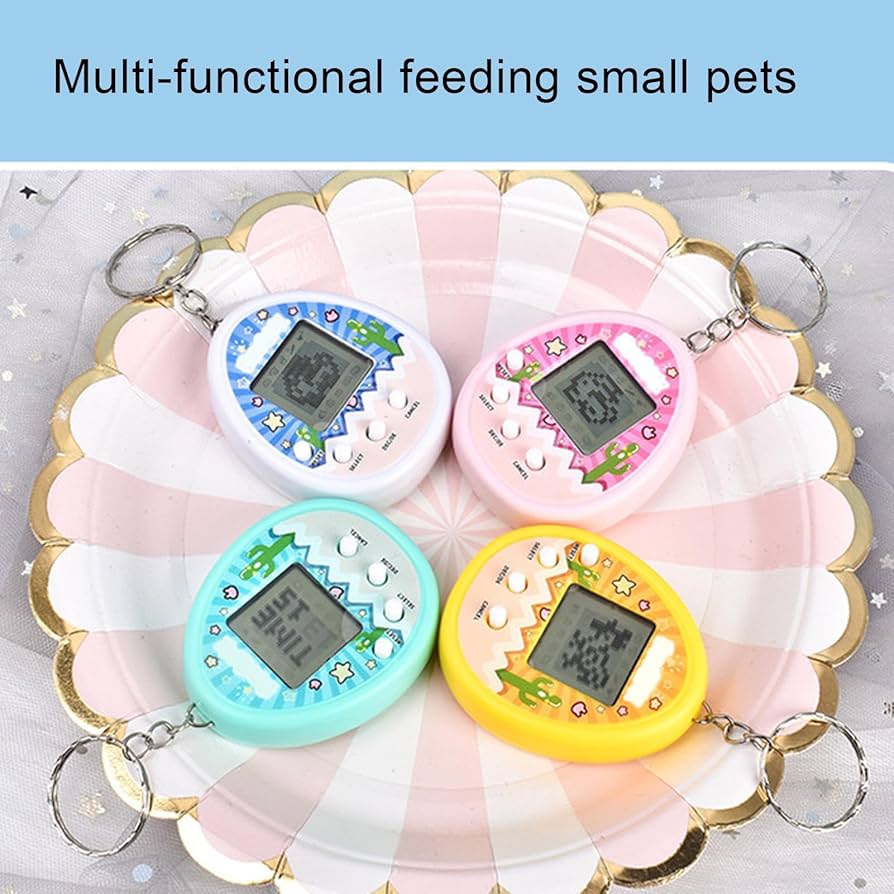 Amazon.co.jp: 1/3個 デジタルペット 6cm たまごっち バーチャルペット