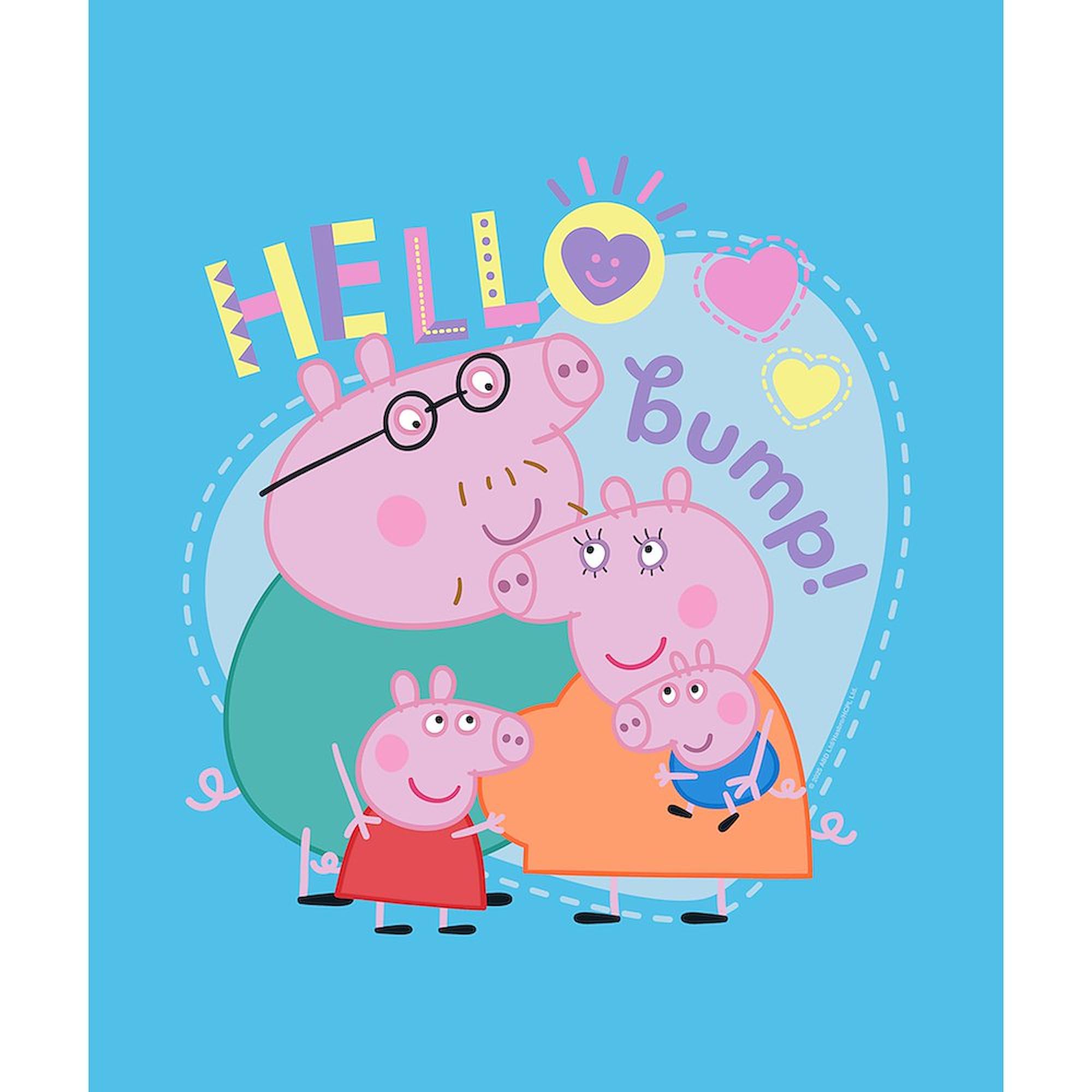 CafePress Peppa Pig: Hello Bump 50