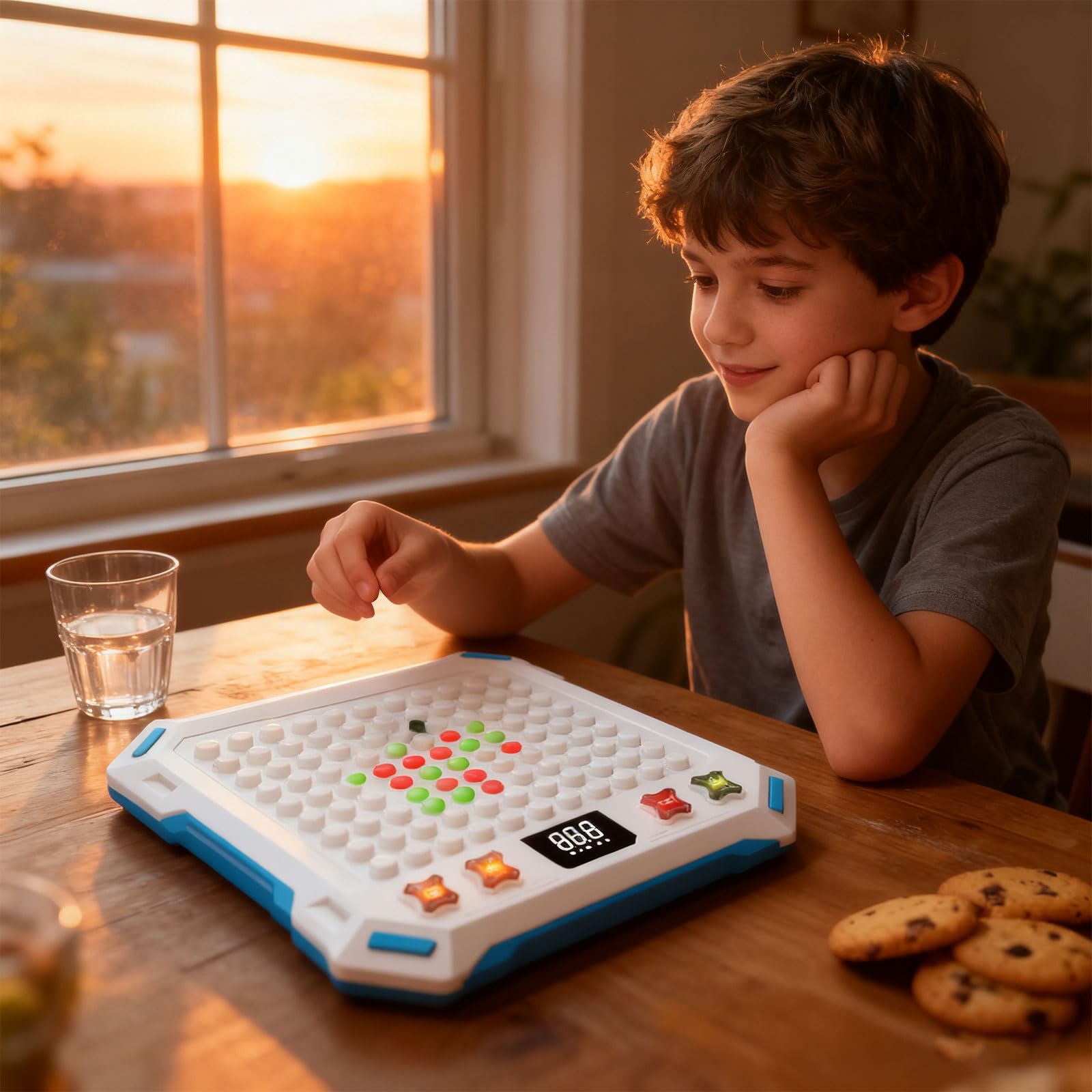 Giocattolo didattico in plastica con 14 Giochi, Blue
