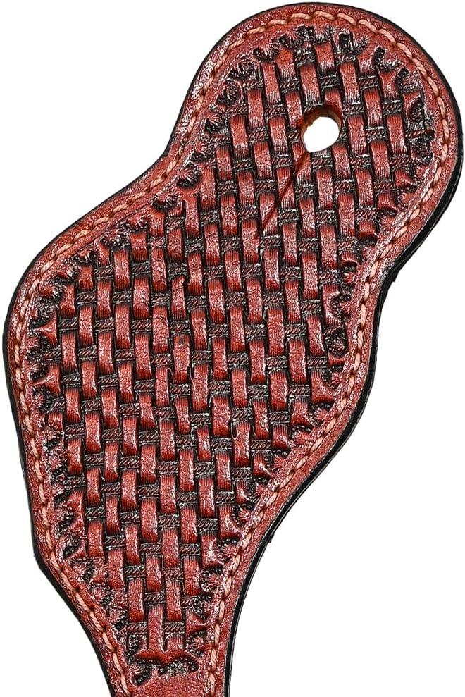 Leather Spurs Straps for Adults Western Womens Spur Horse Riding Barrel Racing Show and Rodeo Strap Adult Women