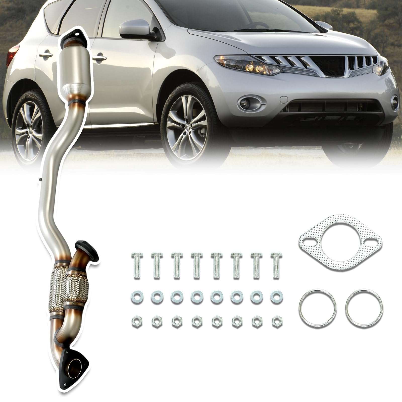 Catalytic Converter Compatible with 2009 2010 2011 2012 2013 2014 Nissan Murano 3.5L (EPA Compliant)