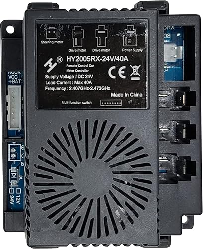 Miniatura 2 de Control remoto Bluetooth 2.4G y HY2005RX-24V40A caja de control del receptor, placa madre para niños con ruedas accionadas por automóvil piezas de