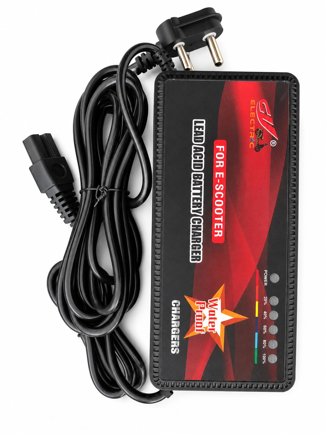60V 4A Lead-Acid Battery Charger for EV Scooter, 296W Input Power, 60V-74V Output Voltage-image-18