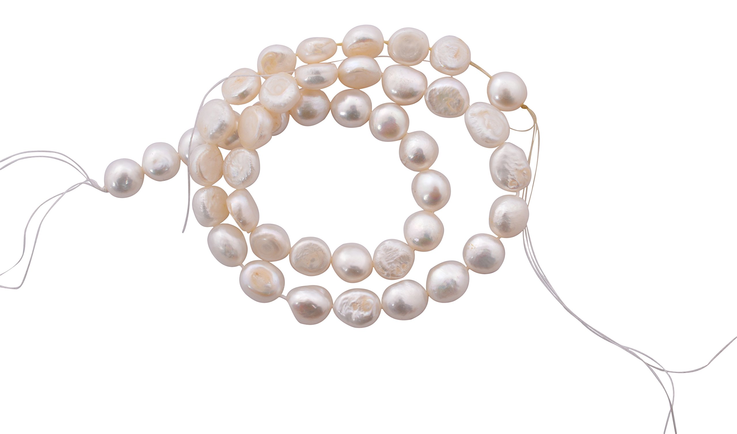 White Crystal Beads for Women - Pack of 50 (BD12)-image-9