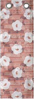 Ambesonne Summer Hanging Pocket Organizer, Pastel Blossoms of Meadow Poppy Peony Buds Rural Fragrance Flourish Summer, Printed Polyester Storage Bag with Pockets, 9" x 27", Coral and White