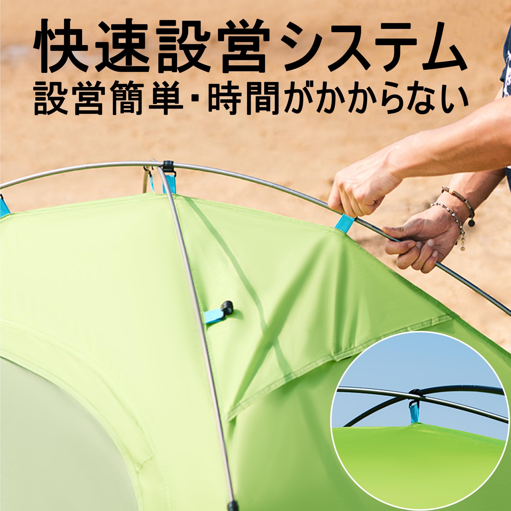 Amazon.co.jp: Naturehike カンガルーテント 簡単設営 UPF40+ PU3000+