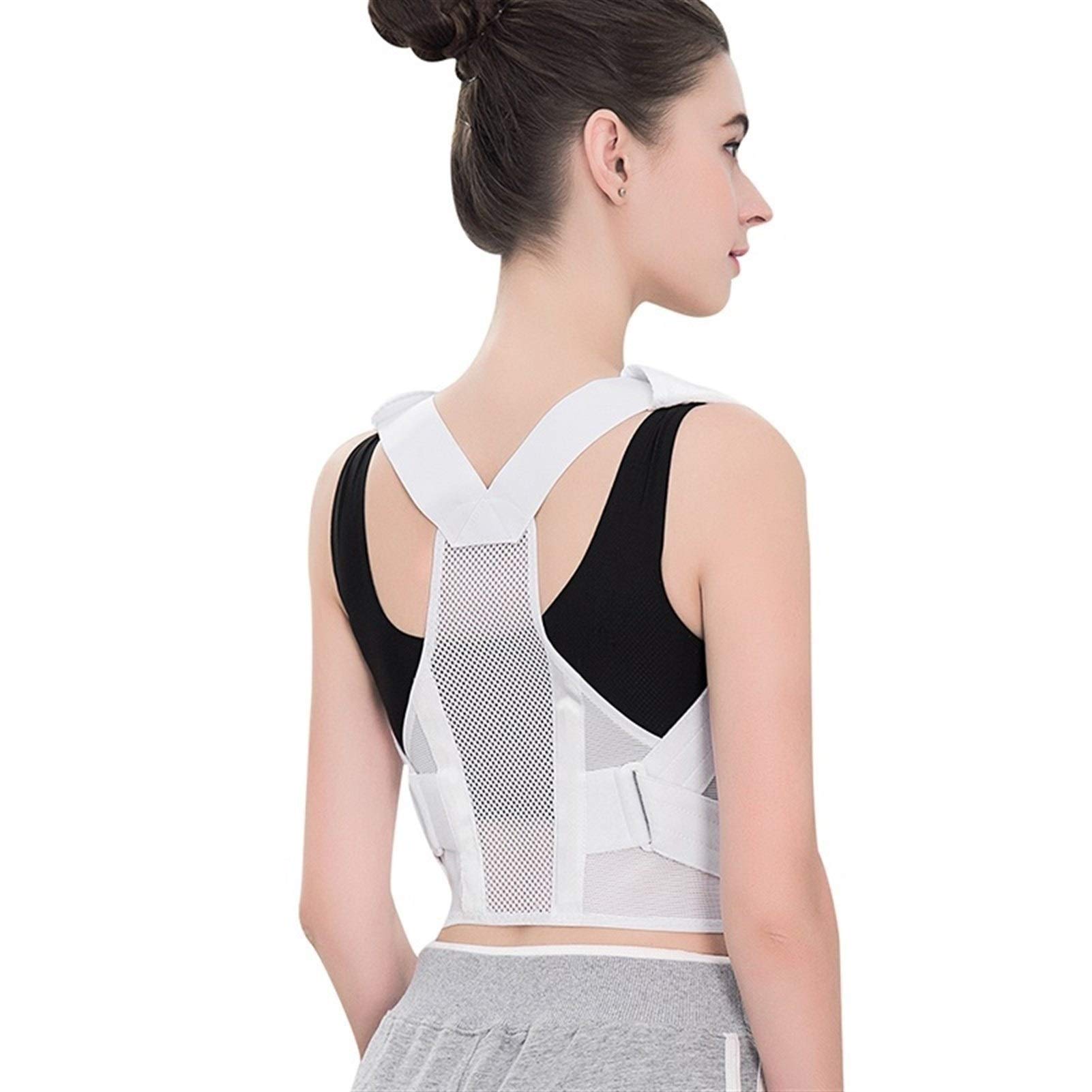 Correcteur de posture pour clavicule et dos noir taille M - 7